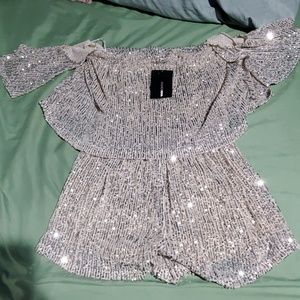 Off The Shoulder Romper